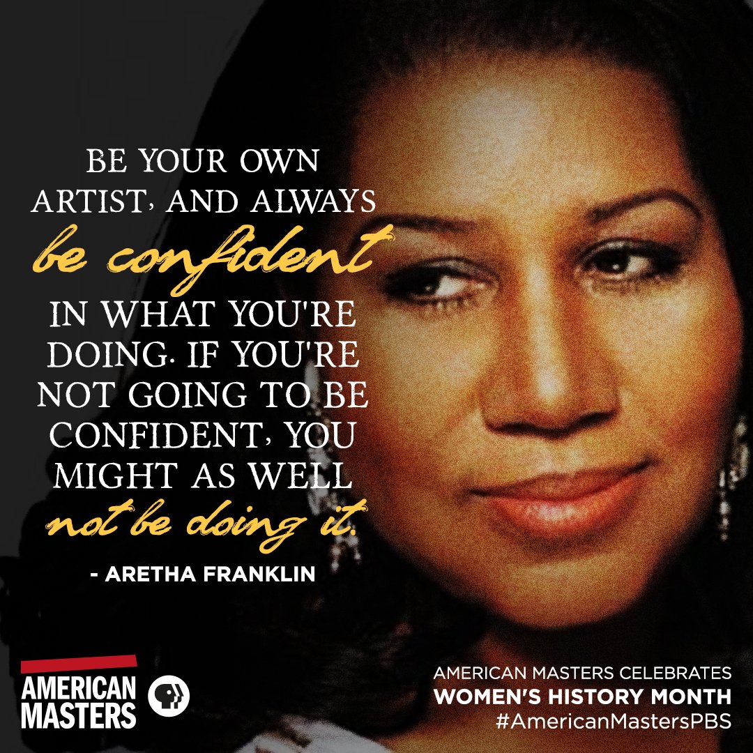 Happy birthday, Aretha Franklin! Thank you for reminding us to always be ourselves. 