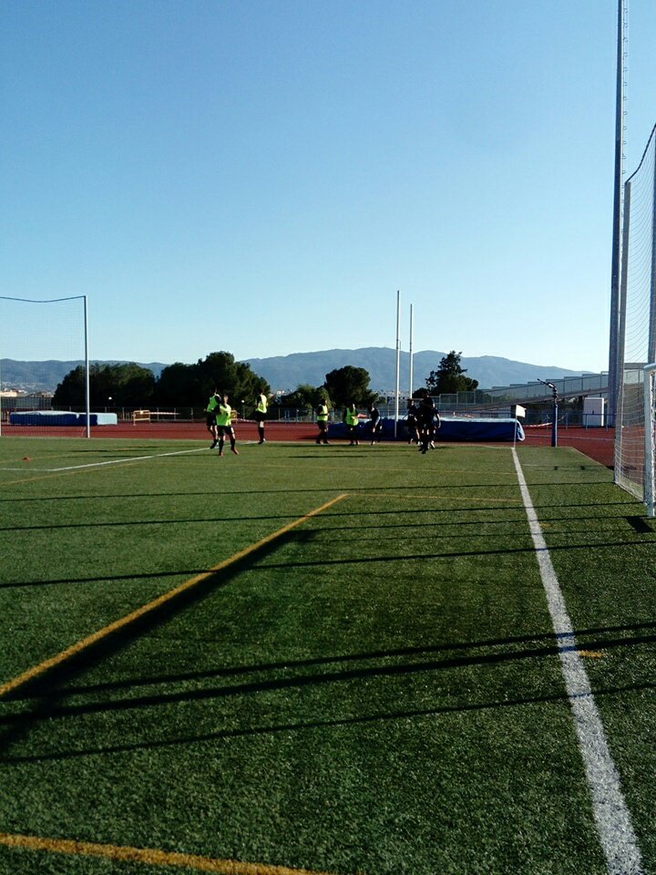 Ya calientan el Montecasillas. ¡Vamos equipo!