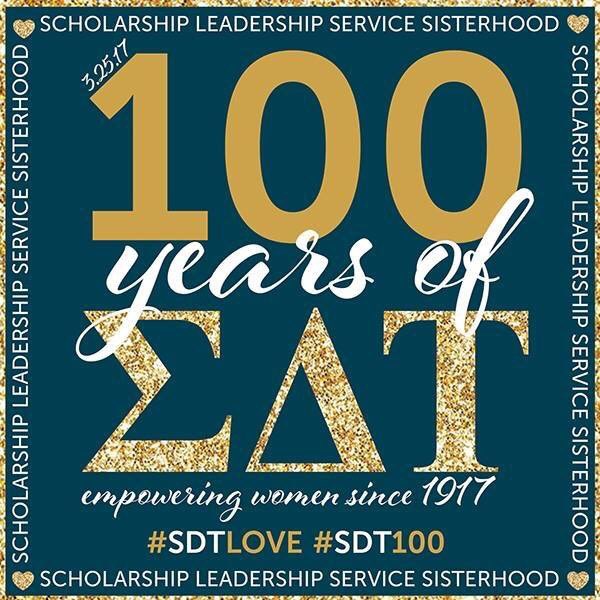 FSUSigDelt's tweet photo. Celebrating 100 years today! Happy founders day! https://t.co/2ZN6fi1cz1