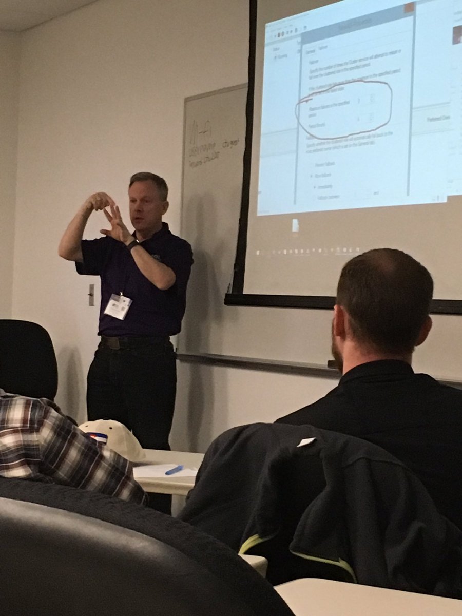 Grmiller988's tweet image. Great session on Always On troubleshooting!! #sqlsatcos #sqlsat584