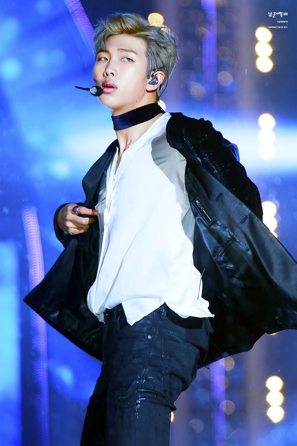 SARK on X: 'men can't wear chokers' – kim namjoon (bts)   / X