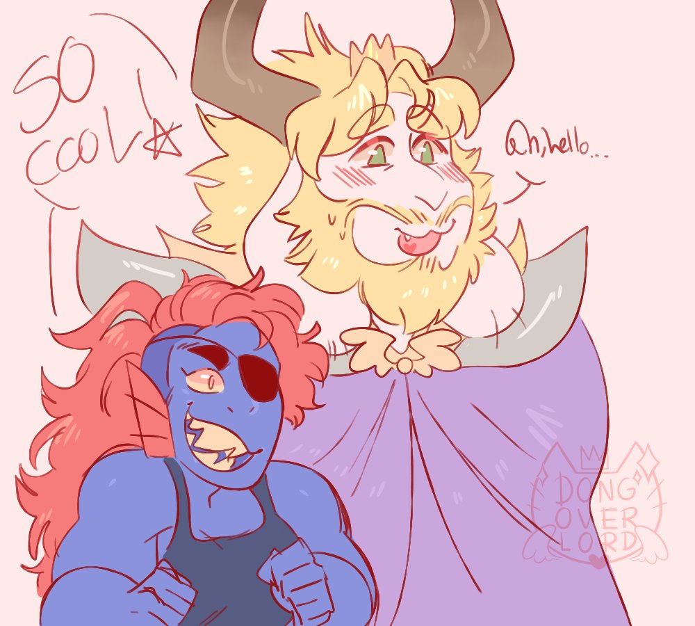 hawtyuris's tweet image. someone said the way I draw alphys looks like how I draw bowser so I doodled this au just for shits and giggles
