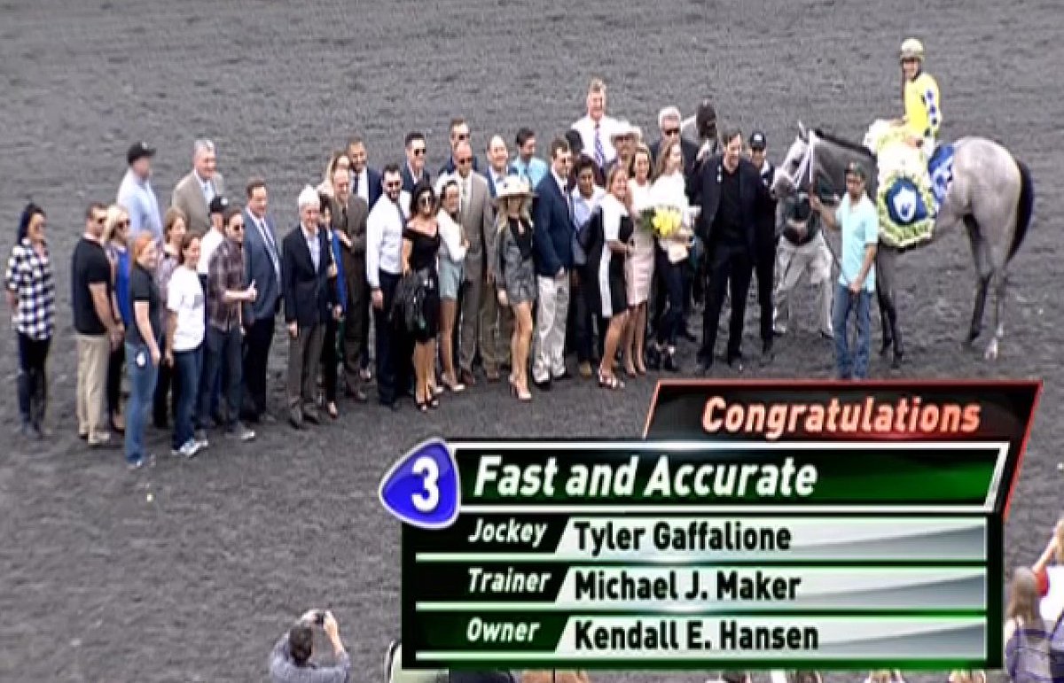 TwinSpires's tweet image. #FastandAccurate holds on in #Spiral (G3) @TurfwayPark under @Tyler_Gaff for @trainerMMaker to earn his 3rd straight victory