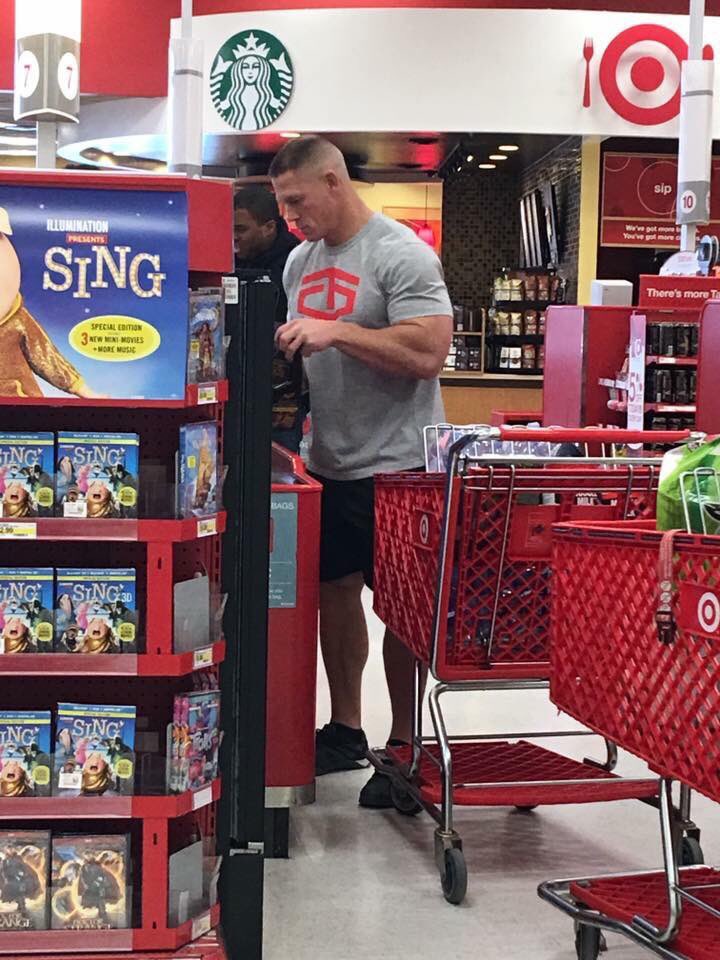 John Cena can't resist cart stopping prices