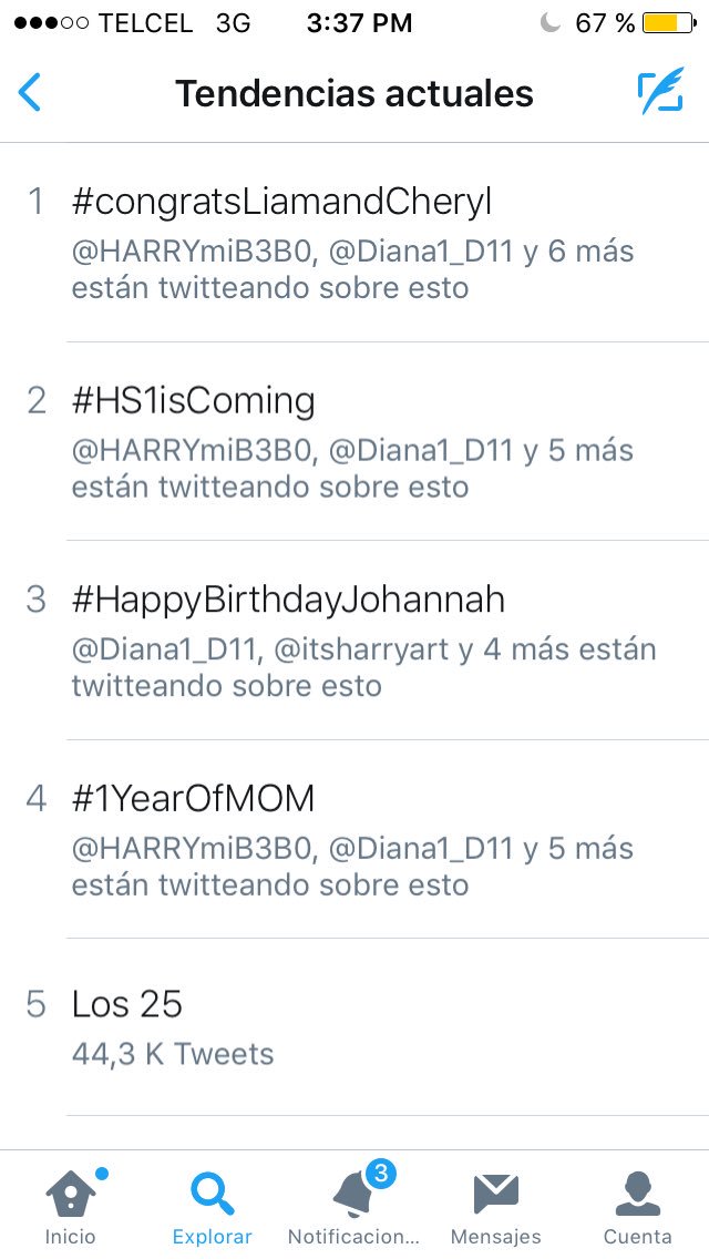 Nos tienen alteradas yisus😭
#congratsLiamandCheryl #1YearOfMOM #HS1isComing #HappyBirthdayJohannah #LouisOnUltra2017 WE MADE HISTORY