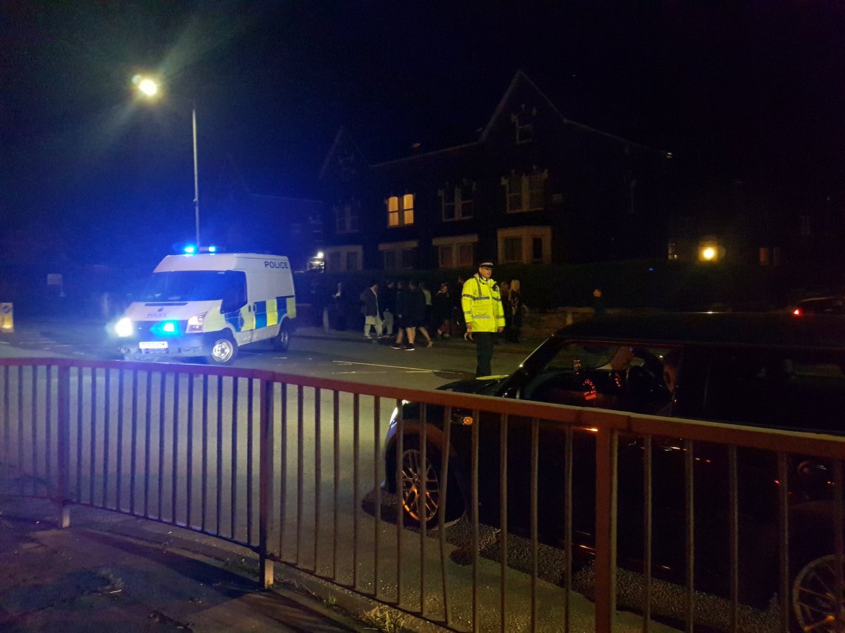 cezmullin's tweet photo. Traffic being turned away from New Ferry centre #Wirral #explision https://t.co/E8jwrQmU3i