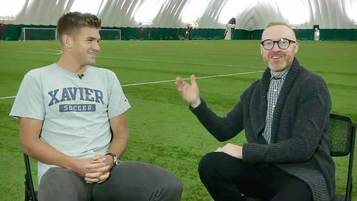 .<a href="/XavierMBB/">Xavier Basketball</a> are moving on to the #elite8.

<a href="/Nickismyname/">Nick Hagglund</a> might’ve had something to do with it. #ReverseJinx

🎥: bit.ly/2oaDsgr