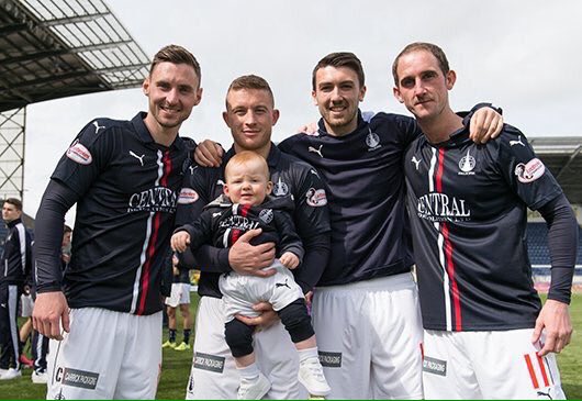FourInHandHSC's tweet photo. #Throwback to the time Falkirk had a lap of honour to celebrate finishing second 😂 #SeeYas https://t.co/xVOLsERTQI