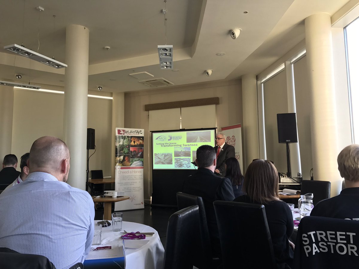SwanseaBID's tweet photo. So, here we go at @SwanseaPF partner presentations kicking off with BID Director @robertfd48 https://t.co/7qzrjmxQi3
