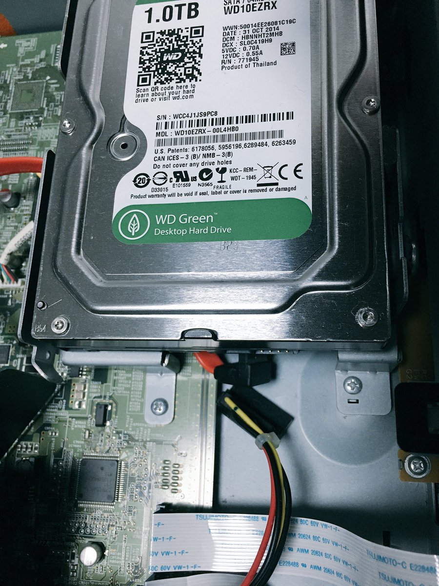 東芝regzabd Rbd Z150 Hdd 交換解説 東芝regzabd Rbd Z150 Hdd 交換解説