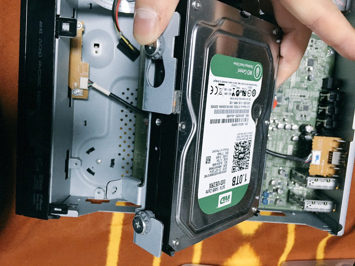 東芝regzabd Rbd Z150 Hdd 交換解説 東芝regzabd Rbd Z150 Hdd 交換解説