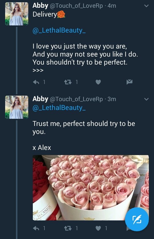 How sweet is this love? Too sweet! What a lucky girl. 💕💕💕