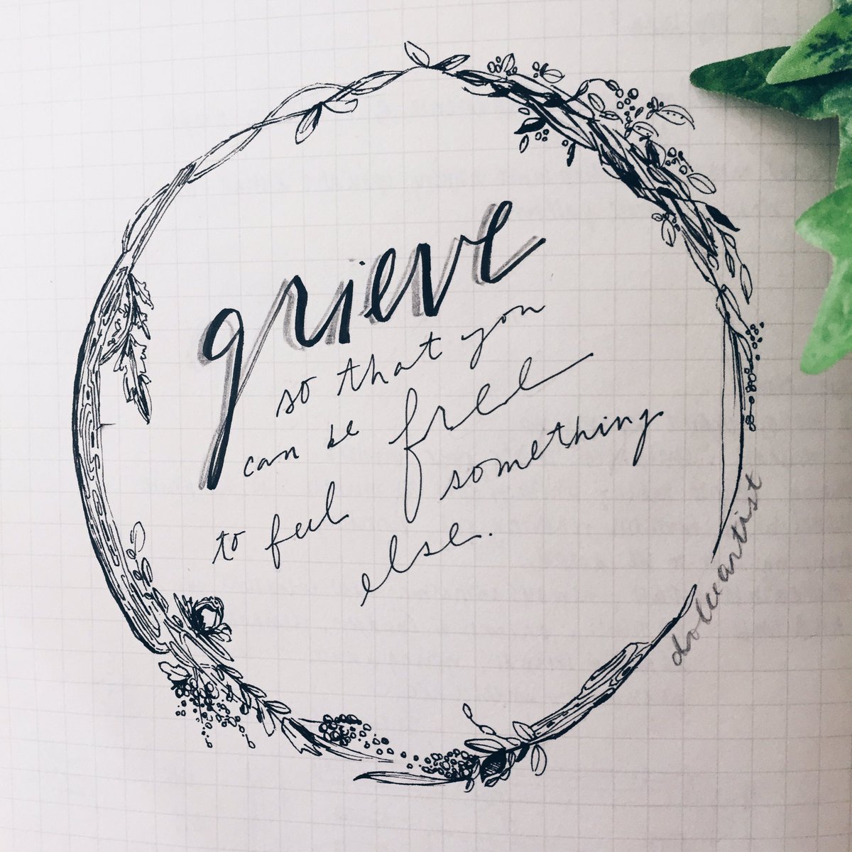 dolceartist's tweet photo. Trying to draw moreeeeee. Inspired by Nayyirah Waheed's beautiful words. #qotd https://t.co/pdLEjUE0nE