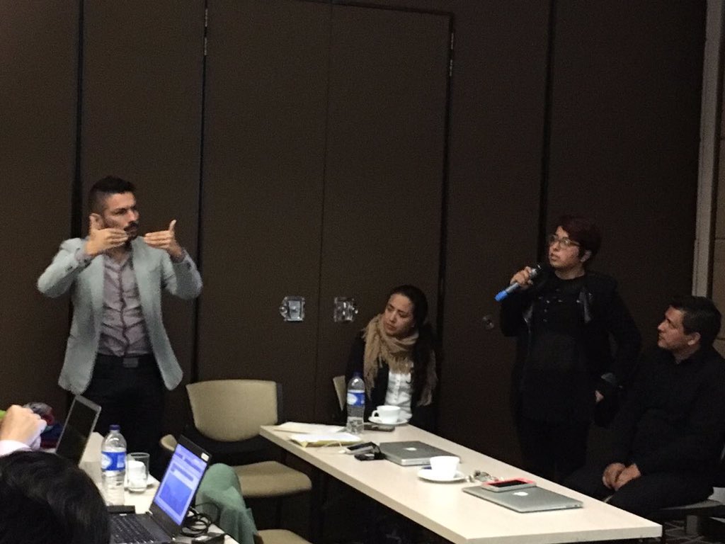 Daniel reminds we are all equal and we all wanna participate in the VNRs! <a href="/IDA_CRPD_Forum/">International Disability Alliance (IDA)</a>