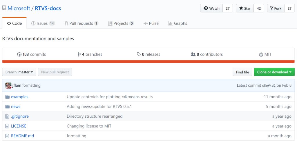 msdev's tweet image. Here&apos;s a set of samples to help you get started with R &amp;amp; #Rserver on #GitHub: msft.social/YmFrvk