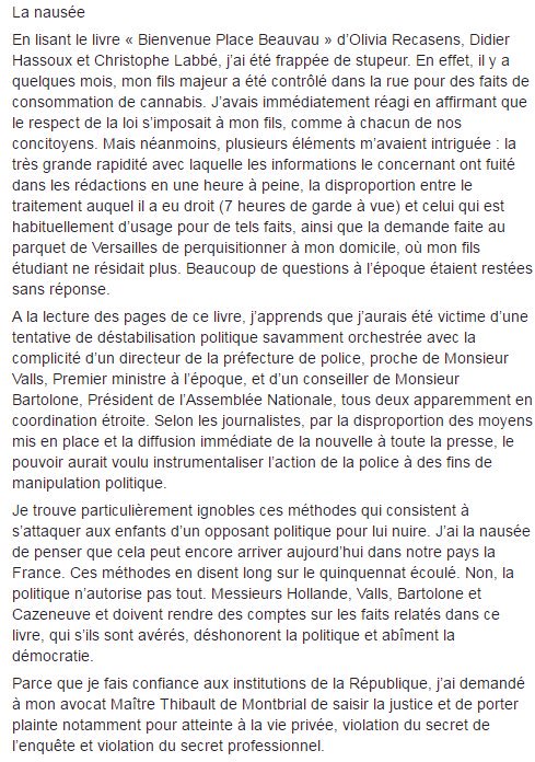 vpecresse's tweet photo. Ma réaction à la lecture de « Bienvenue Place Beauveau » : « La Nausée » https://t.co/Ub8UfFXYwS