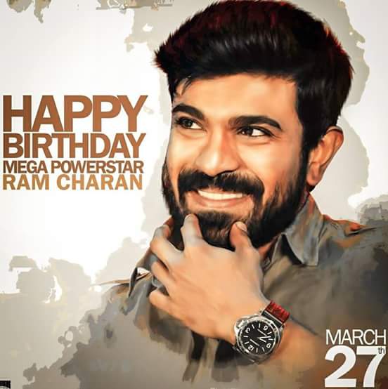 Advance HAPPY BIRTHDAY megapowerstar ram charan 