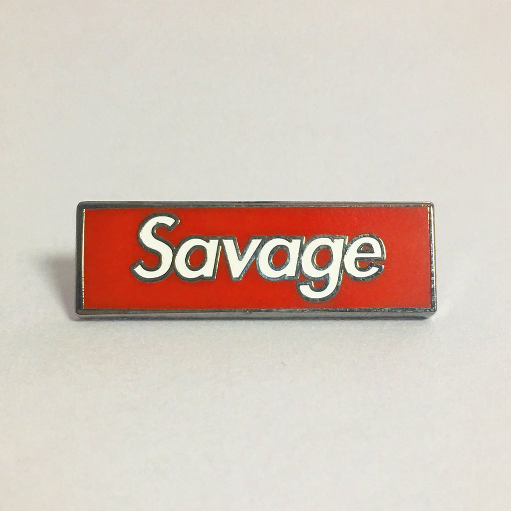 PINHYPE's tweet photo. Savage Life! New Pin Alert π¨Available To Buy @ https://t.co/skV9PL26dT #PINHYPE https://t.co/w18OefiMSM