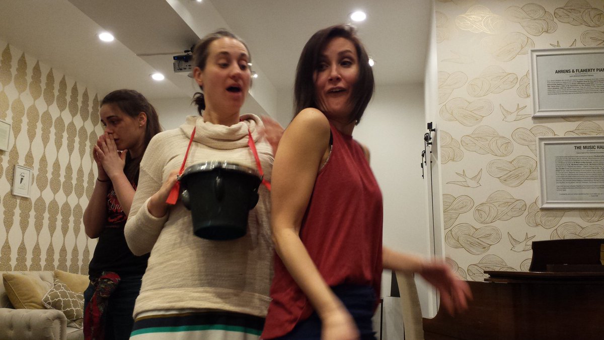 ManhattanShakes's tweet photo. We delight in revels! You can too! #Shakescon #NYC #theatre #clowning #Shakespeare #women #actorslife #actorlife https://t.co/mwzfWMFwHn