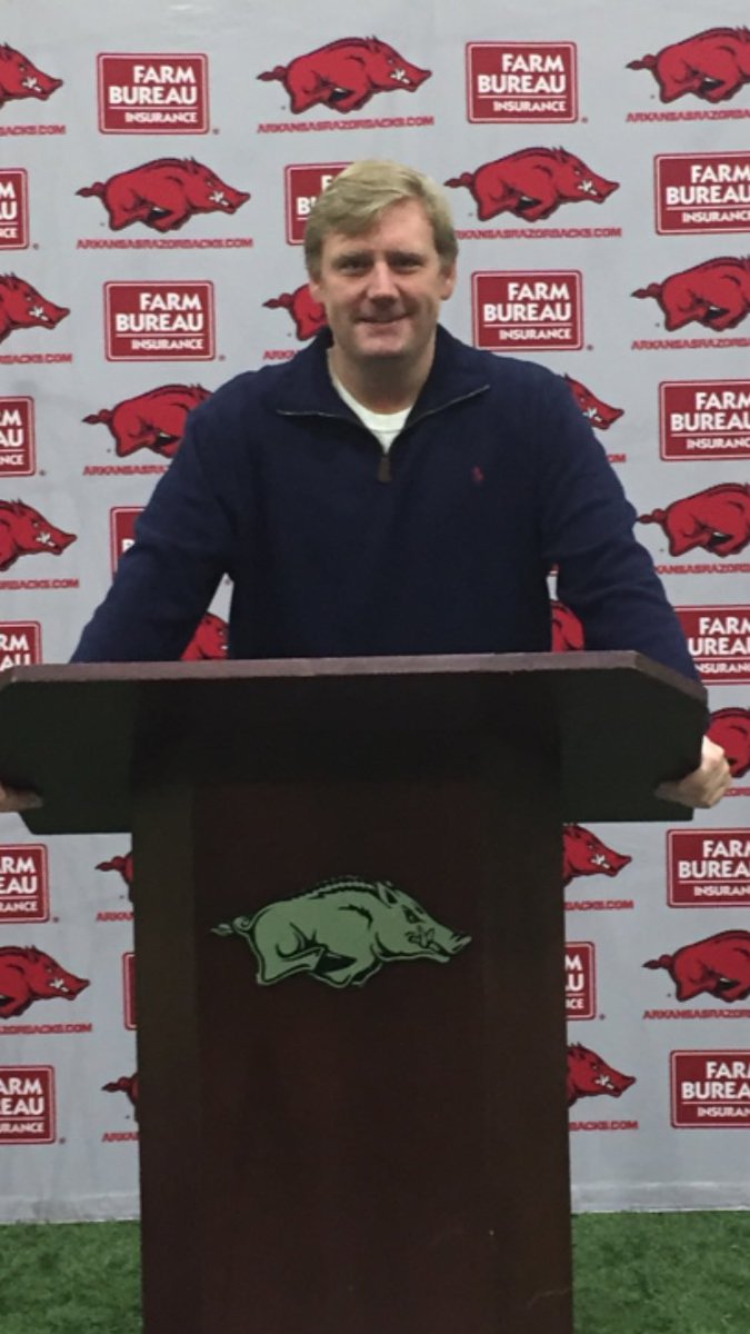 gdbreenWPS's tweet image. Great tour today. Thanks @RazorbackFB