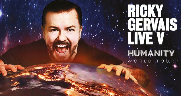 rickygervais's tweet image. Thanks to all the angry, irrational mentalists on Twitter over the past 5 years for giving me my best &amp;amp; most lucrative stand up tour ever.