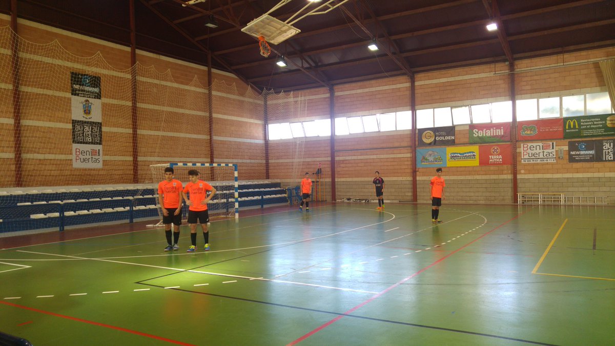 benidormfs's tweet photo. Derrota del Benidorm FS-Benipuertas por 2-3 contra el C.F.S.S.Akrasala de Alicante. Goles de Roma (2). https://t.co/yxYvsZYt7S
