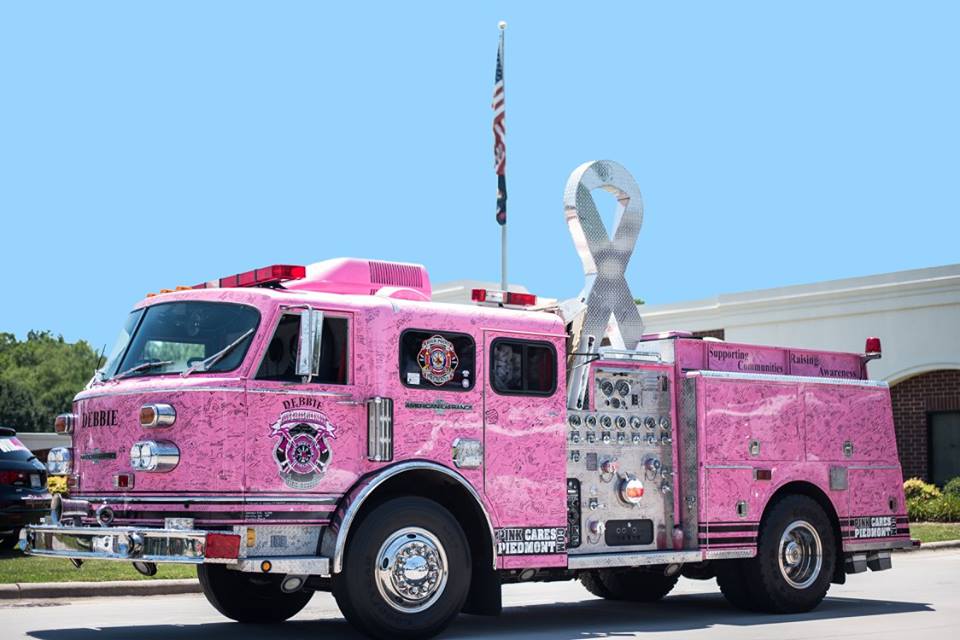 pink5krun's tweet photo. Pink Firetruck coming to Denton for Harrison Park 5K for Breast Cancer Run/Walk, April 1st 2017. @fergpercon @jillebeane @techsiteseeing https://t.co/eJ95QDdosL
