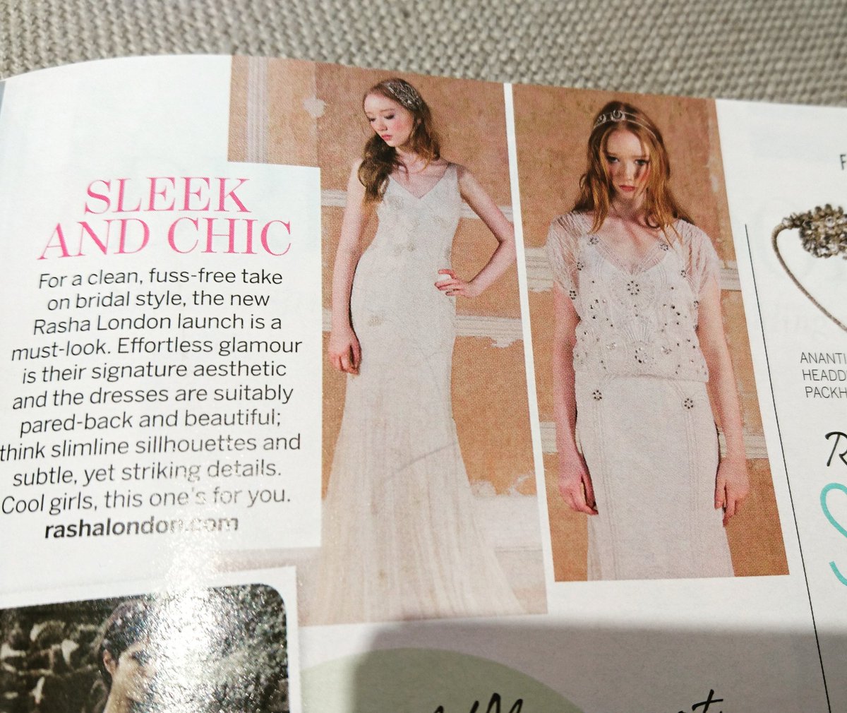 RashaLondon's tweet photo. Thank you @Perfect_Wedding for the lovely editorial! #perfectweddingmag #bridalmagazine #Rasha #British #designer https://t.co/Y4lpmz4S9v
