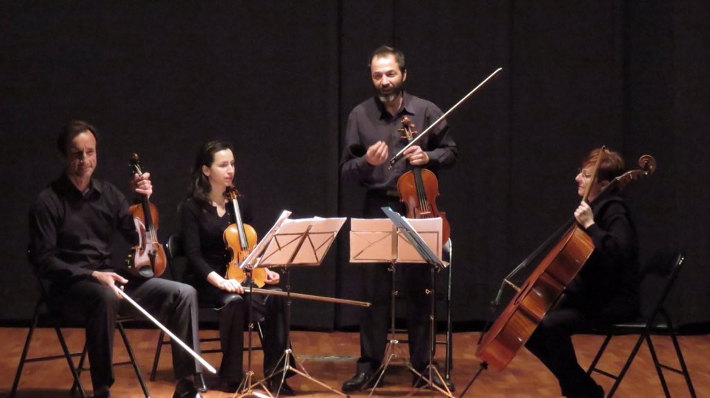OSPAcom's tweet photo. Concierto + conferencia #Ciclodecámara #Haydn #casadecultura #Nava #cuartetocuerda #ospa #Asturias https://t.co/36DbOeaLlX