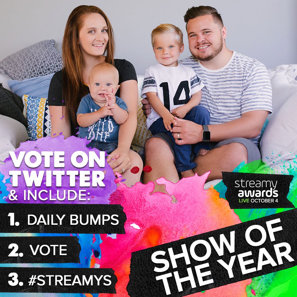 BumpDaily's tweet photo. Did you vote #Streamys https://t.co/t34MzEBg5s