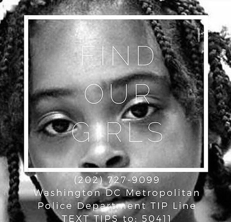 luanneplatter69's tweet photo. #FINDOURGIRLSDC 

Washington, D.c. Metropolitan Police Department TIP line: (202) 727-9099

Text TIPS to: 50411 https://t.co/UKpsB2rwmG