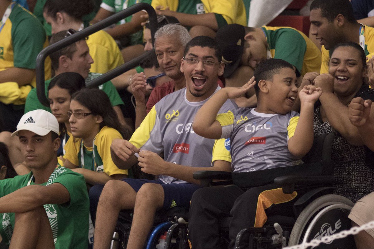 2017saopaulo's tweet photo. Parapan de Jovens lotou o Centro de Treinamento Paralímpico Brasileiro: https://t.co/9YHL2A16uc https://t.co/xWdMYycYih
