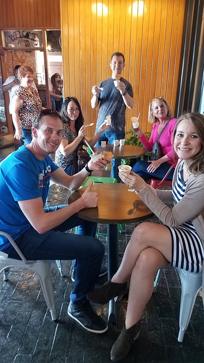 SouthernFandD's tweet image. Everyone is enjoying their @pineconedurham. Love their #supportlocal using @MVFIceCream &amp;amp; @joevangogh #sipandtastetour