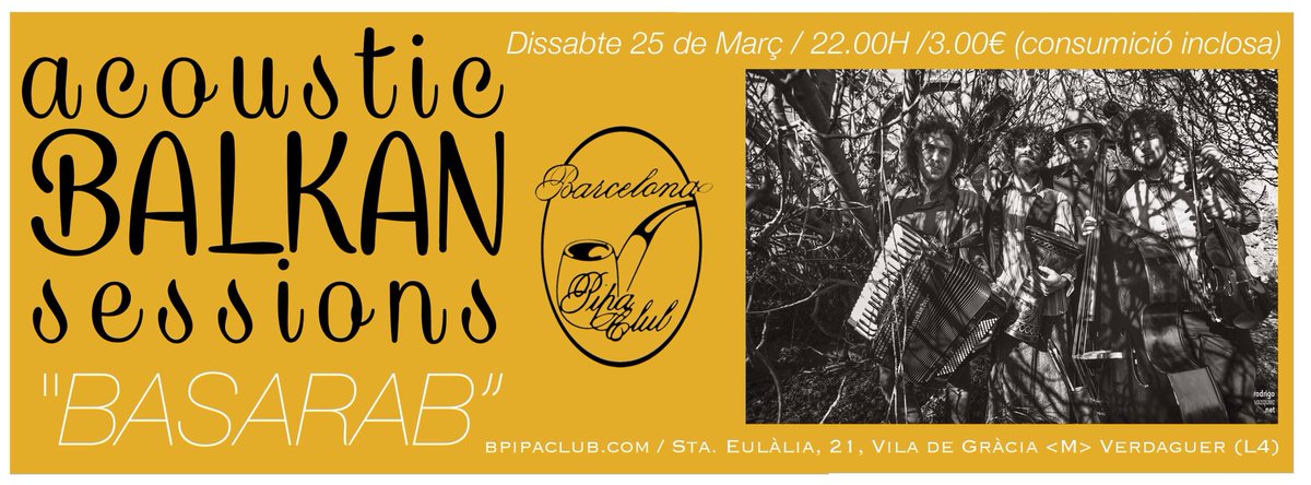 BcnPipaClub's tweet image. El #balkan2017 de vuelta al @BcnPipaClub . Esta noche #Basarab