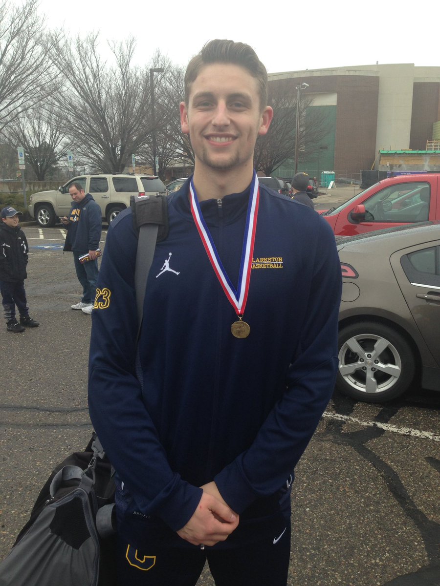 Jmalenich's tweet photo. So proud of @DylanAlderson @ClarkstonBball for winning their first Class A State Title! https://t.co/ZrLArIIIZf