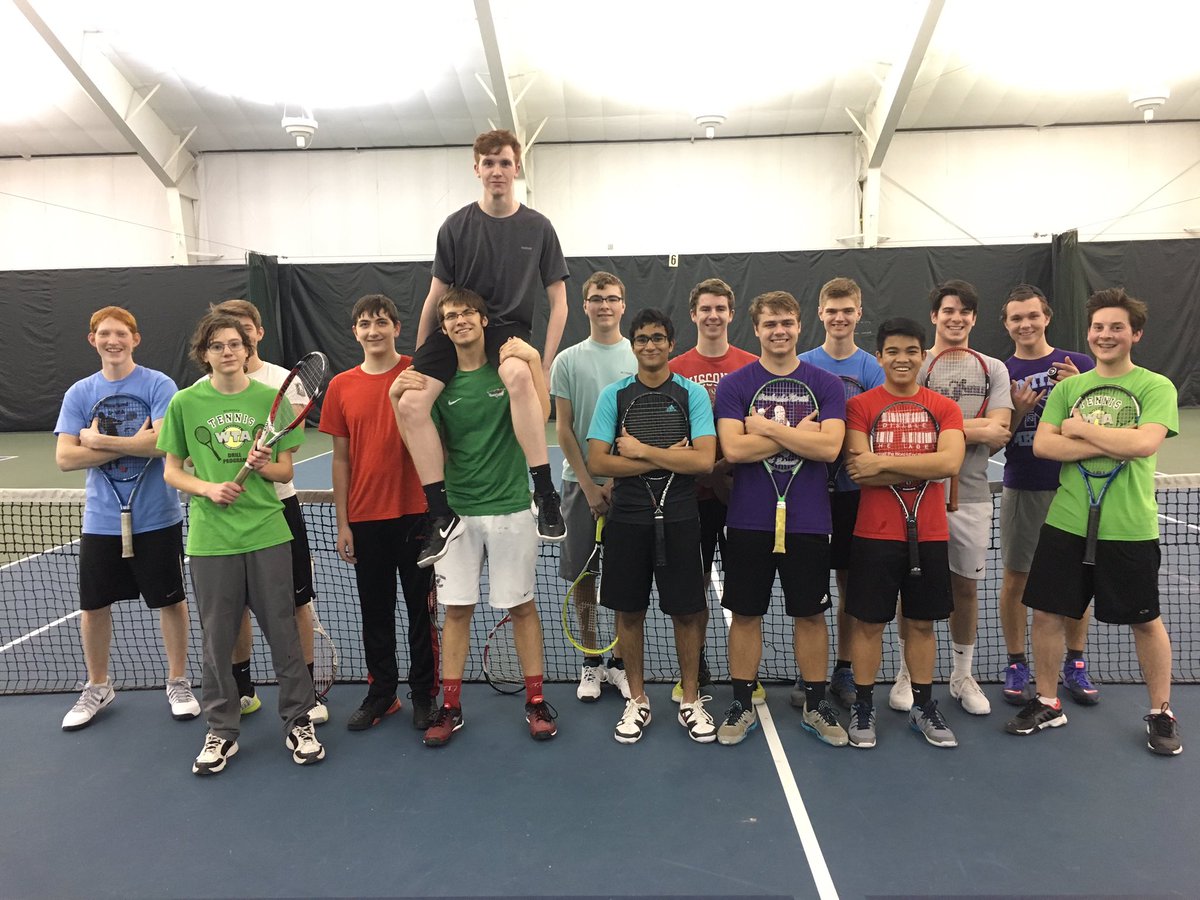 FicksTennis's tweet photo. The @WSShirtTennis and @WNBoysTennis worked together this season.  Next week they start competing for the Classic 8 title. https://t.co/HaGTRBLee4