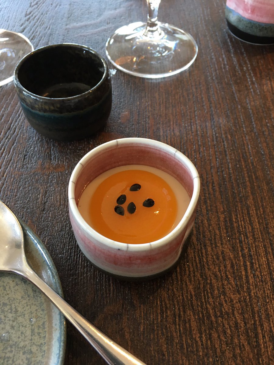 Food_A4thought's tweet photo. Amazing flavours in this dessert from @Nathanoutlaw today. @ResNathanOutlaw #2Michelin⭐️ https://t.co/K7eB5Uxejq