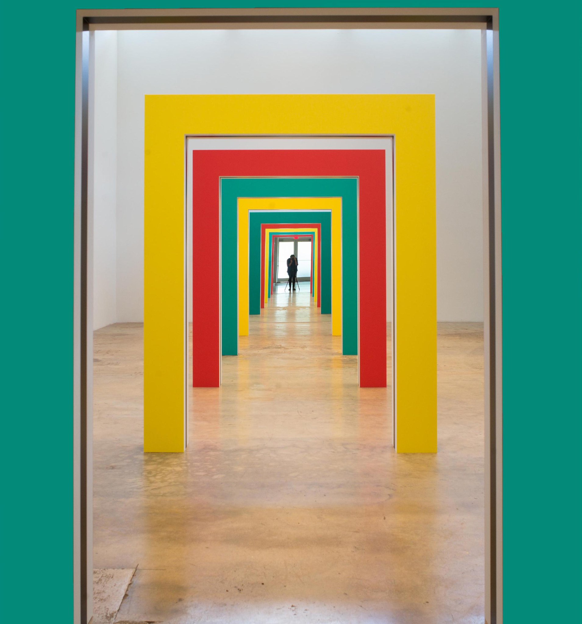 Happy Birthday to French conceptual artist Daniel Buren:  