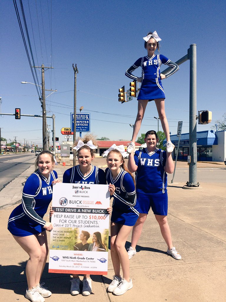 WHSRooCheer's tweet photo. Buick test drive event. Still happening at NGC on main. Come join us!  #whywisd https://t.co/4w8ZsrpZ1r
