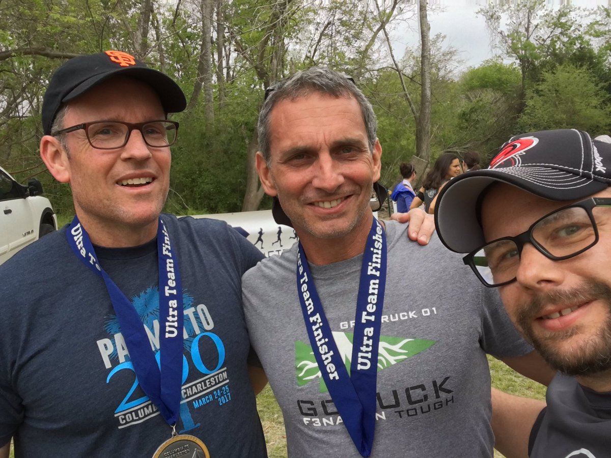 F3RockEm_SockEm's tweet photo. Blast helping @Palmetto200 today. Great job to all the finishers! then I got to meet @DreddCNC @trwhitmire_OBT @F3Charleston @F3Nation Thx!! https://t.co/B8OOLmXZ7F