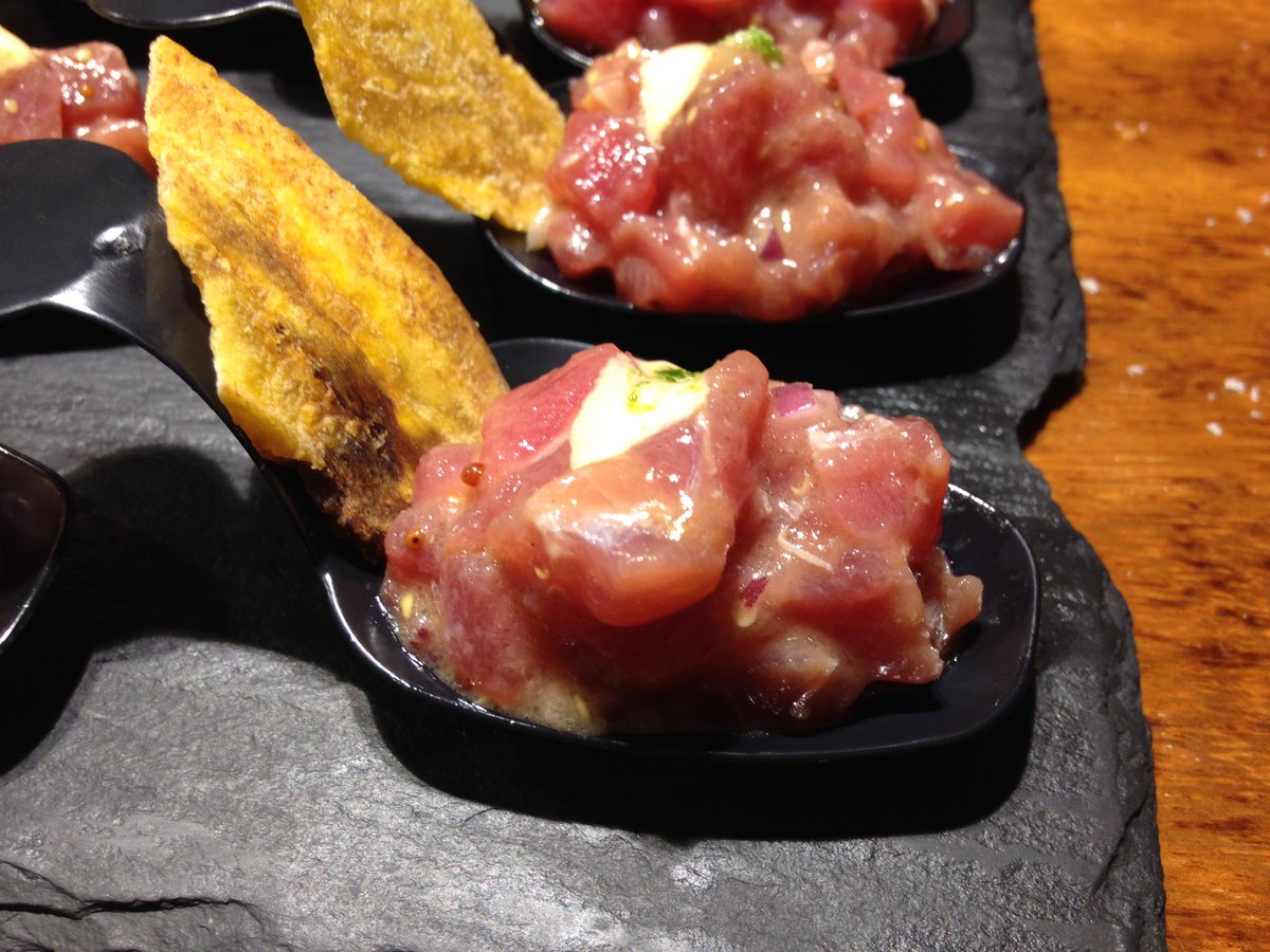 Muy bueno el del Bar Javi #rutadelpincho tartar de atún