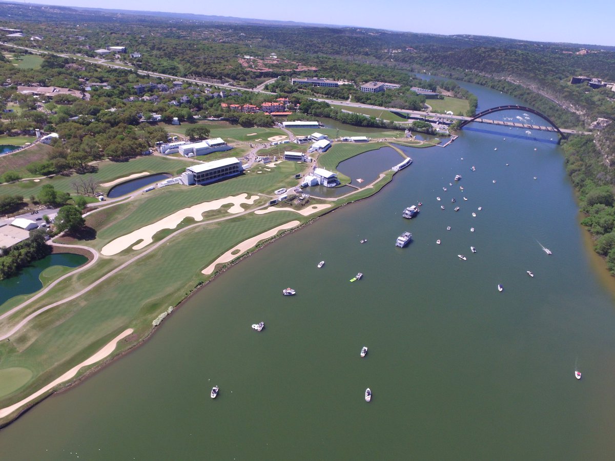 sethdharvey's tweet photo. Looking good from above @Dell! #DellMatchPlay #Austin #AustinCountryClub https://t.co/jxZXYcGphb