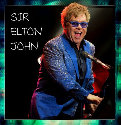   Happy birthday, Sir Elton John! Made this just for you! 