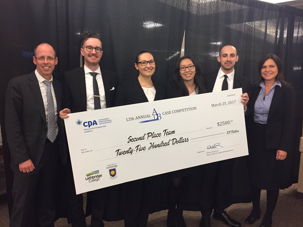 TraceyScarlett's tweet photo. Congratulations to @NAITJRShaw team! Second place #ADBCASE2017 @NAIT proud. Thanks Tabea and Kevin for your coaching support #Naitisgreat https://t.co/6qcKYrJHDV