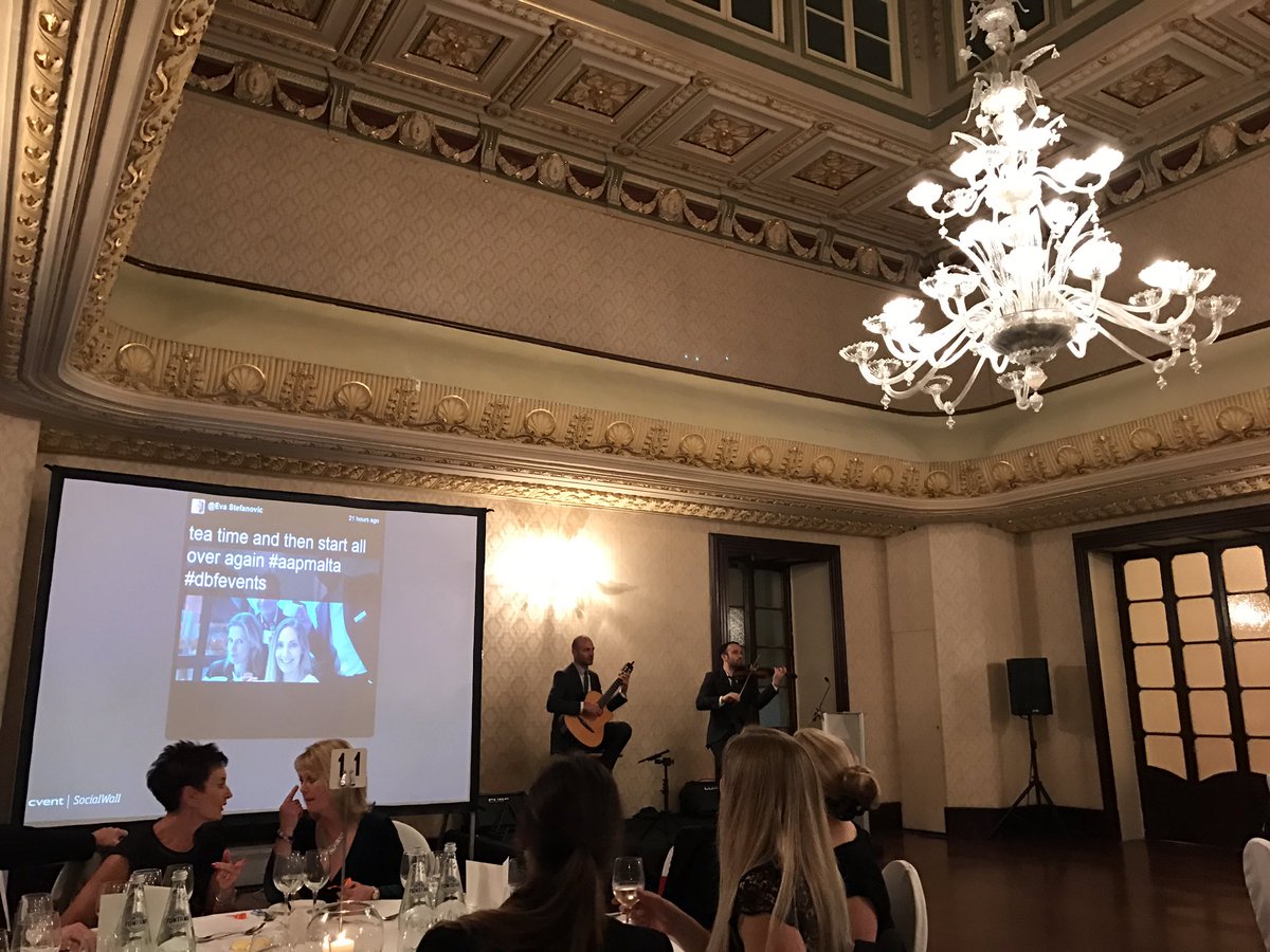VistaEventsDMC's tweet photo. #aapmalta #dbdevents #galadinner #vistaeventsdmc https://t.co/EDTNt0ONf8