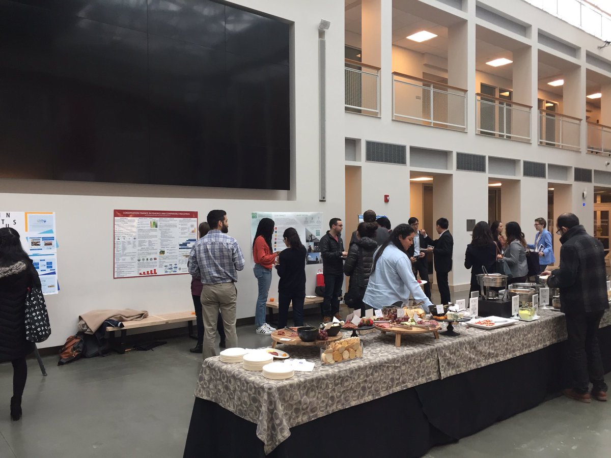 Cornell_SEA's tweet photo. Ending the day with a networking reception and poster session #CBIS2017 #NetImpactLocal https://t.co/m6DfRnHLEN
