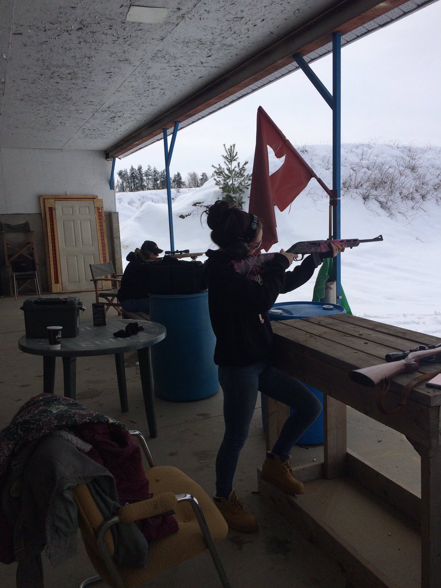 TWilsonOttawa's tweet photo. I know where my teen daughter is, do you? #rangeday #kidswithguns #snipergirl https://t.co/mqj7ITEwBe