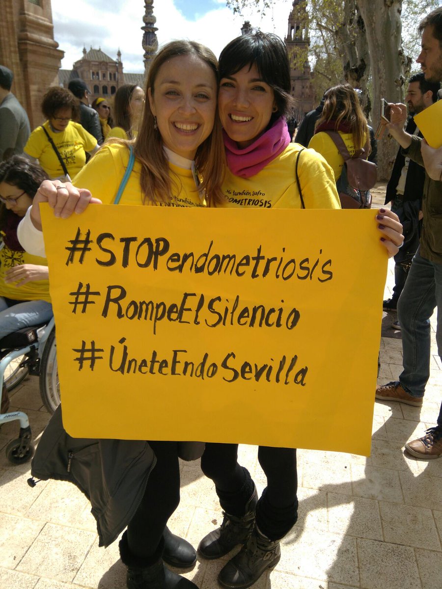 AfecEndoSevilla's tweet photo. #endomarch2017 #EndoEncuentro en Sevilla (España)! #STOPendometriosis #RomeElSilencio #ÚneteEndoSevilla https://t.co/LhT34SdNQX