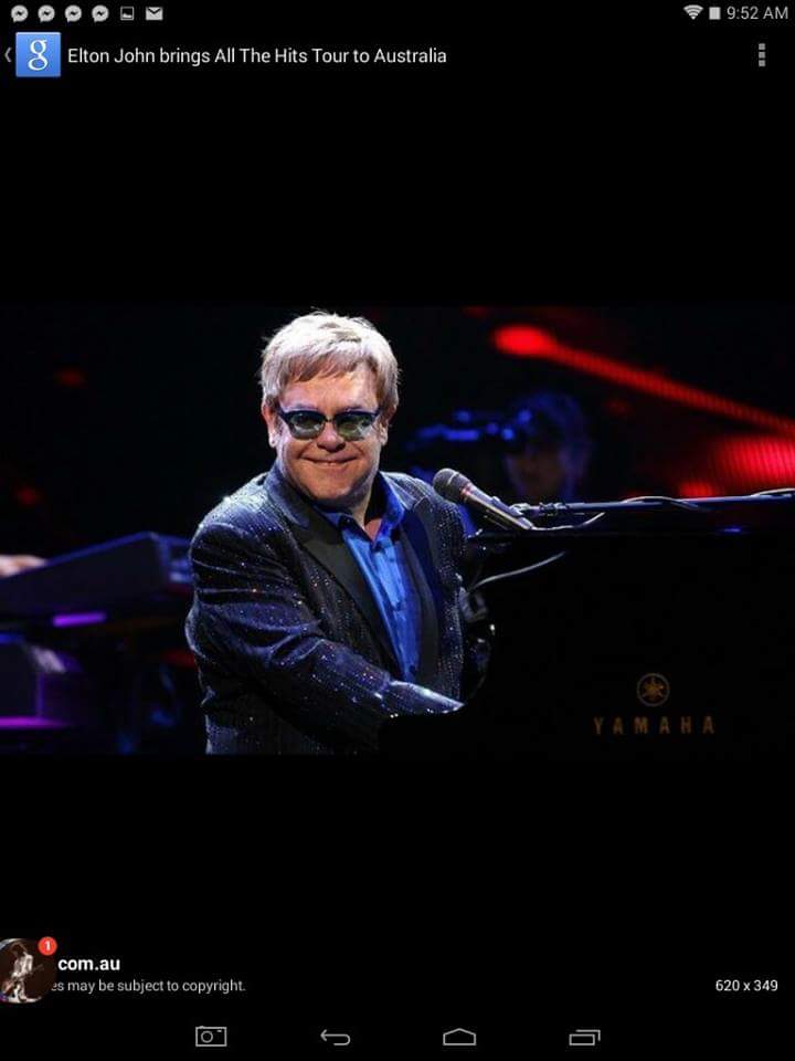 And last but not least....Happy Birthday Elton John! 