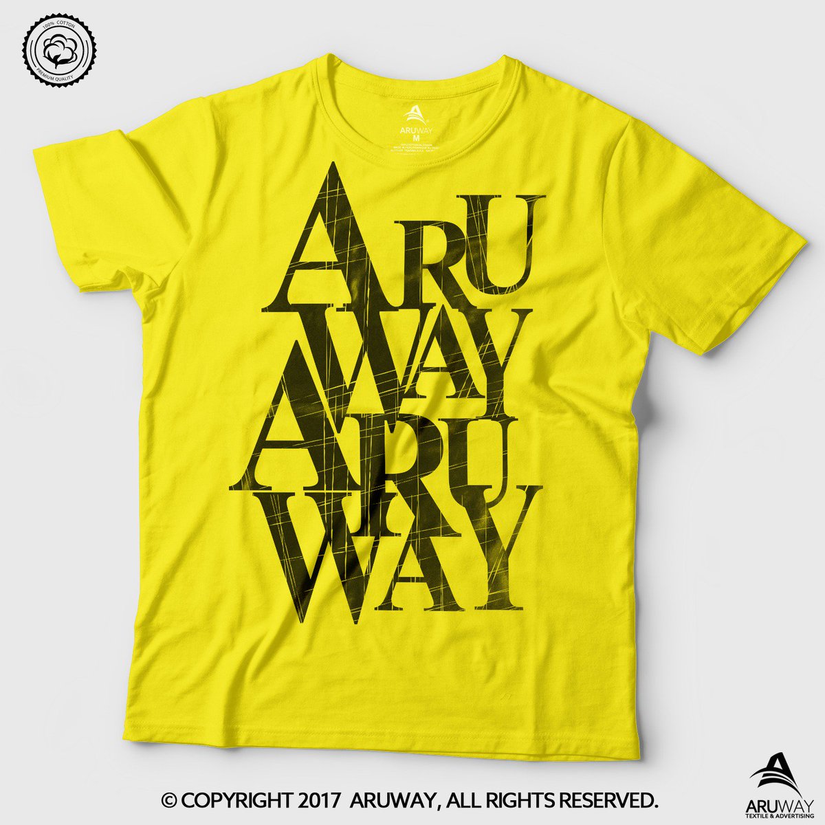 Aruwaytm's tweet photo. The most effective way to strengthen the presence of a brand is through advertising t-shirts. Write us at info@aruway.com  #Merchandising https://t.co/tM8cJST7gQ